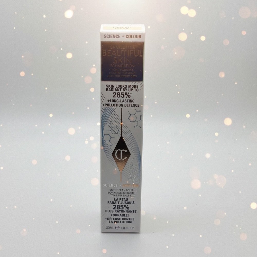 Charlotte Tilbury Beautiful Skin Foundation 1 Neutral 30ml NIB